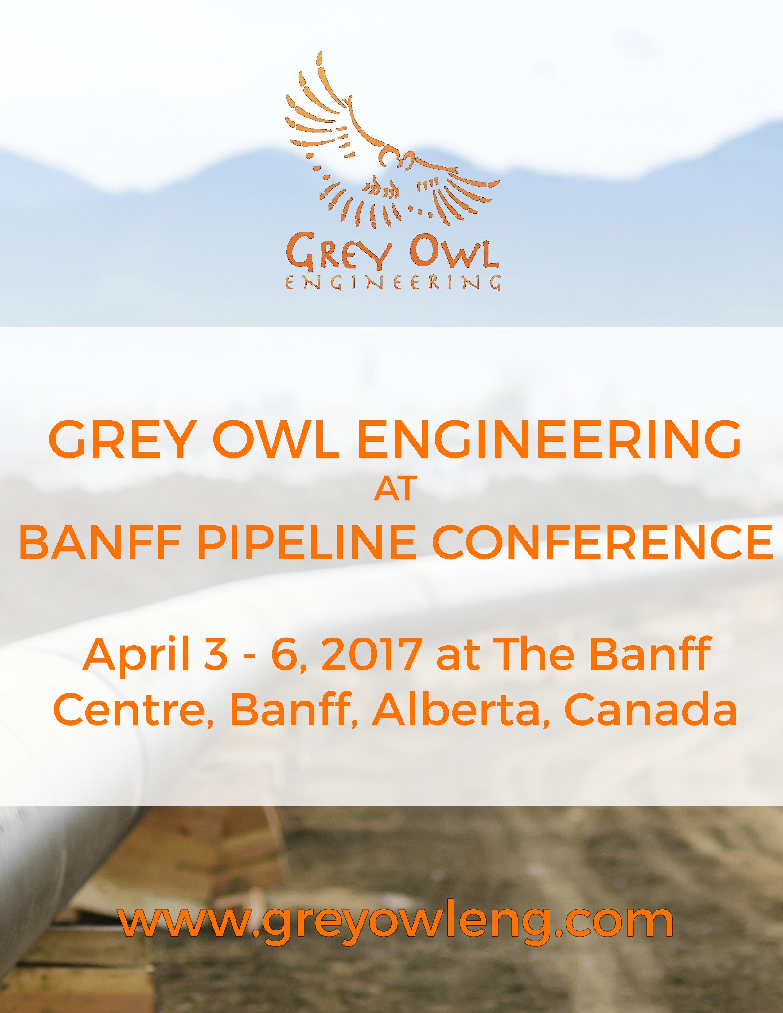 Grey Owl Attends 2017 Banff Pipeline Conference!